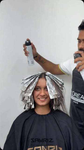 Colour service in foils